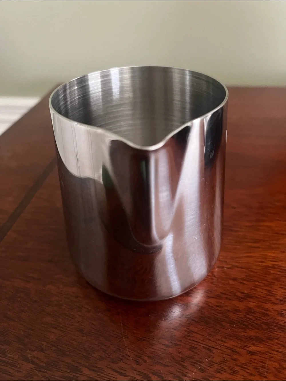 Mr. Coffee Stainless Steel 10 oz Milk Frothing Pitcher - Silver